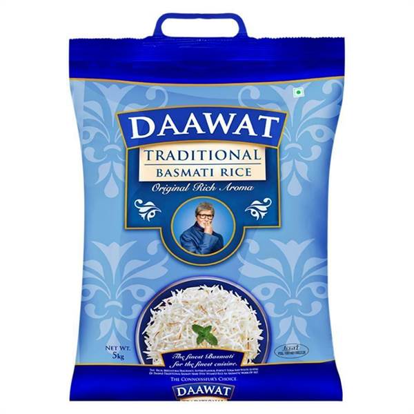 Daawat Traditional Basmati Rice - 5 kg